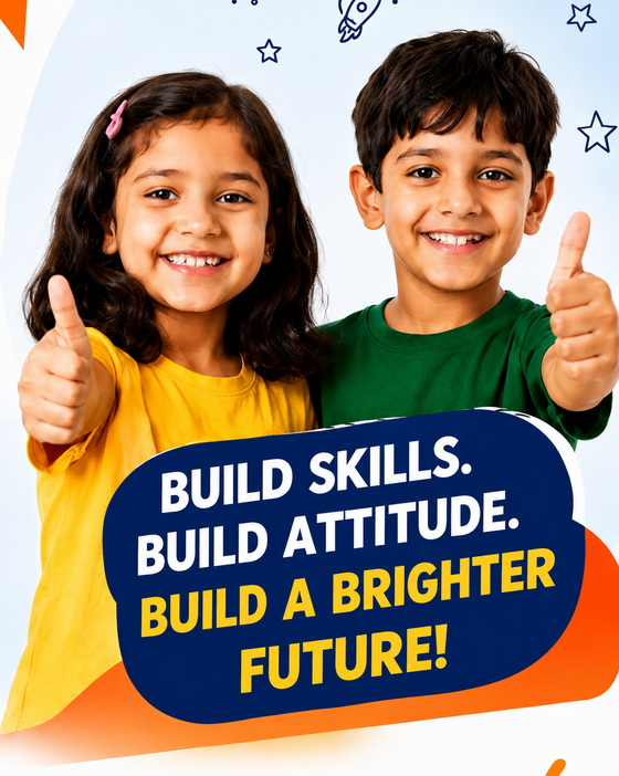 Children learning through fun activities